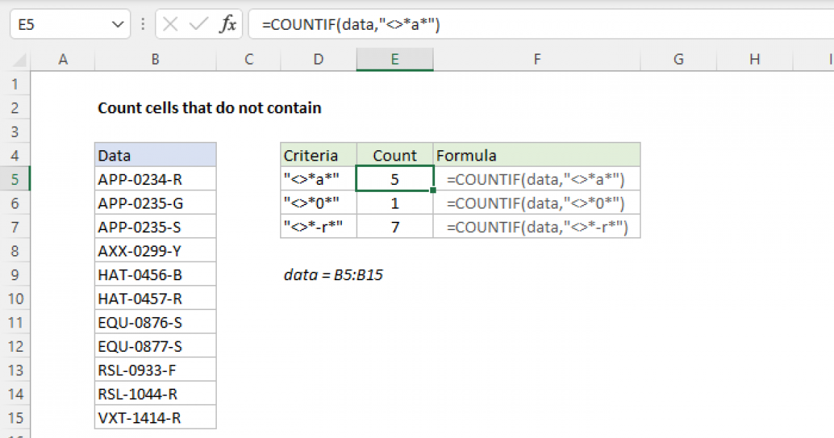 Excel Count Cells In Range That Are Not Blank